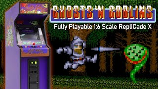 The NEW Ghosts 'n Goblins Review | New Wave Toys RepliCade X