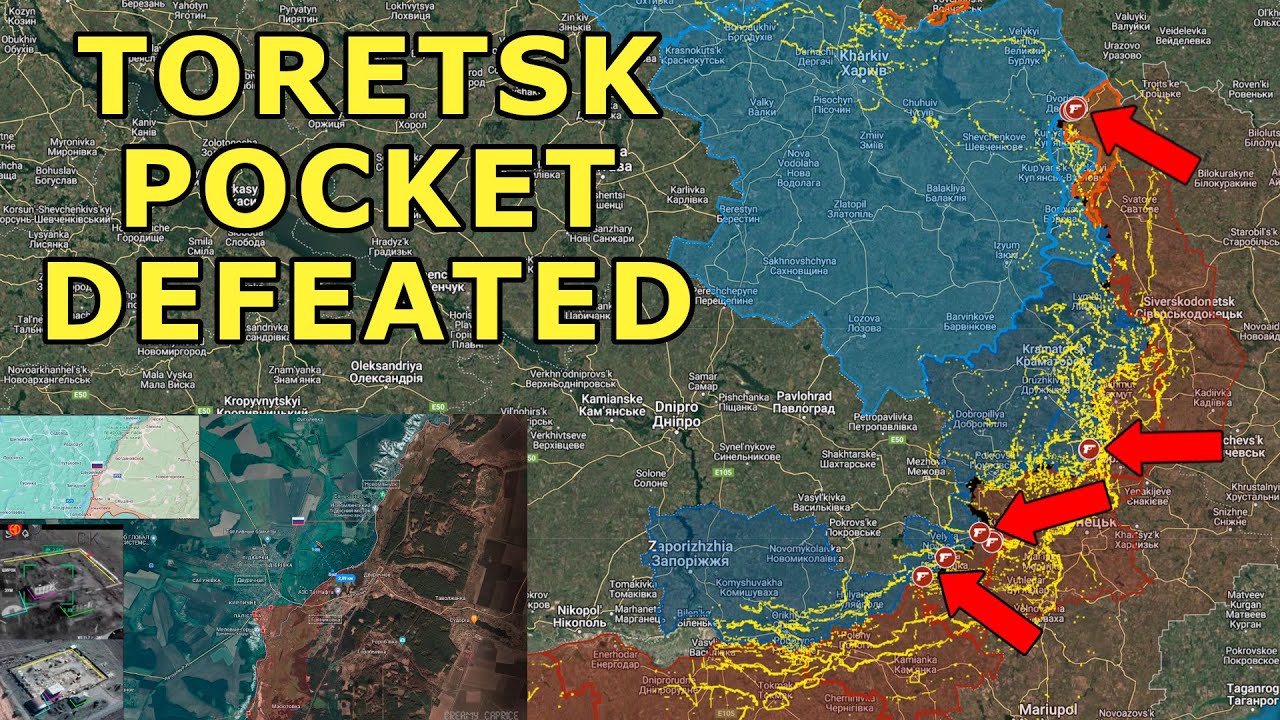RUAF Defeat Encirclement of Ukrainian Forces South of Toretsk | January Recap