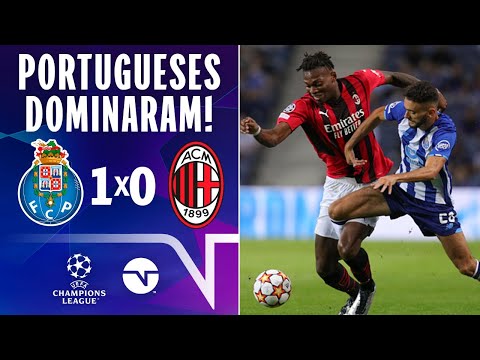 Gols e lances de Porto x Milan