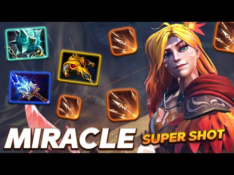 Miracle Windranger Super Shot - Dota 2 Pro Gameplay [Watch & Learn]