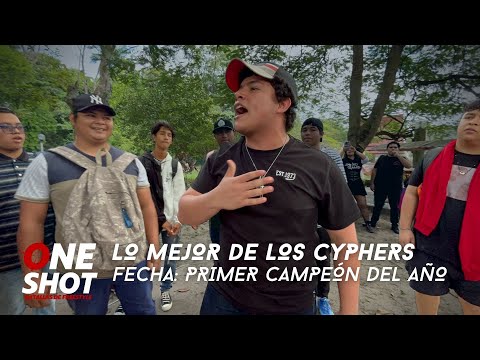 LAS MEJORES RIMAS DE LOS CYPHERS: ONE SHOT BATTLES (Primer Campeón del año👑)