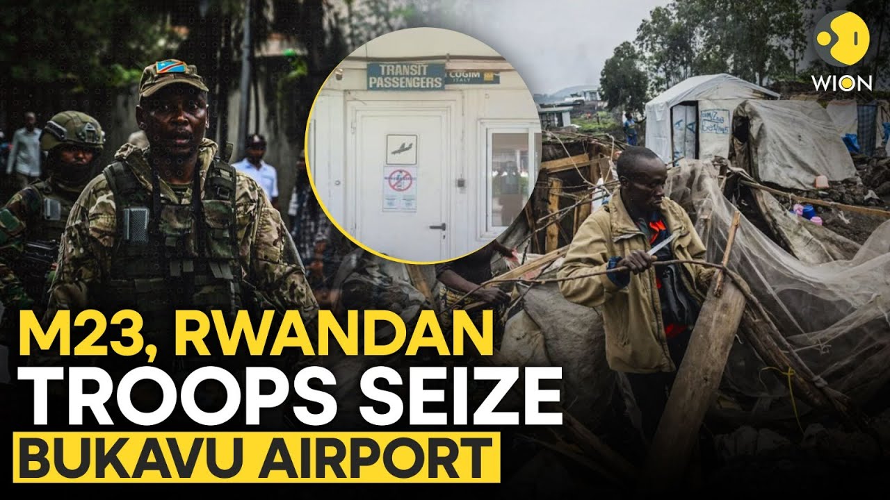 Congo Rebels LIVE: M23 Rebels Attacks Bukavu Airport | DR Congo Rebels | Rwanda Rebels | Africa News