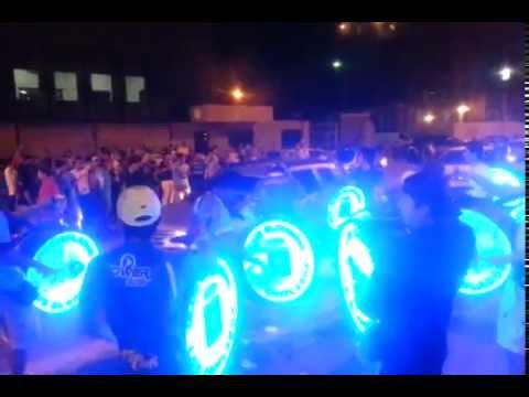 "LOS CHIFLADOS   PRESENTACION DE BLOOMING 2014" Barra: Los Chiflados &bull; Club: Blooming