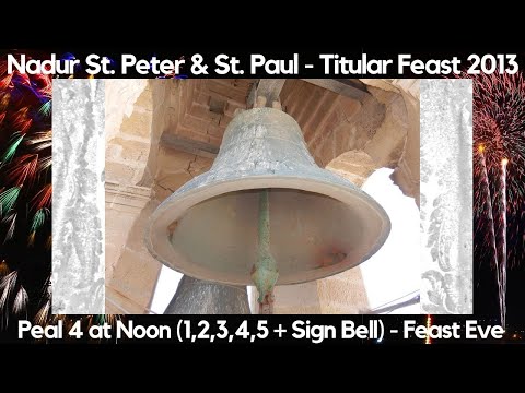 Mota 4 (2013 - 1,2,3,4,5+tas-Sinjal) - Nadur San Pietru u San Pawl - Festa Titulari - 6 Qniepen