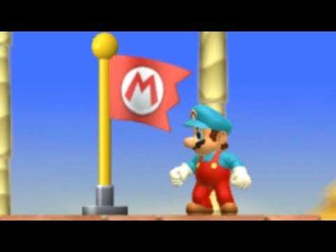 Another Super Mario Bros Wii Walkthrough - Part 2 - World 2