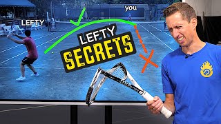 World’s Most ANNOYING Tennis Opponent (Secret LEFTY Patterns) - Part 1