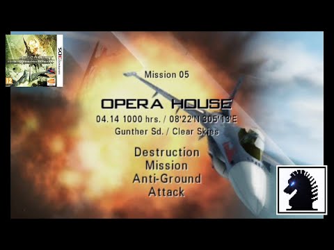 3DS Ace Combat: Assault Horizon Legacy+ - Mission #5: Opera House