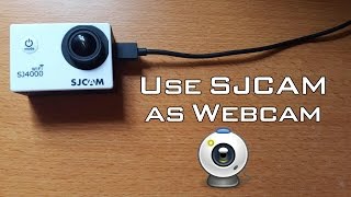 How to use SJCam as a Webcam