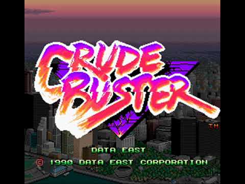 "Crude Buster" (Data East, 1990) - all OKI6295 samples