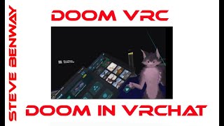 Doom VRC. Doom in a PC VRChat world