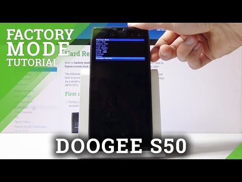 How to Enable Factory Mode in DOOGEE S50 - Hidden Android Module