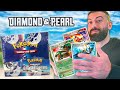 FIRST TIME EVER Opening Diamond Pearl Pokemon Cards