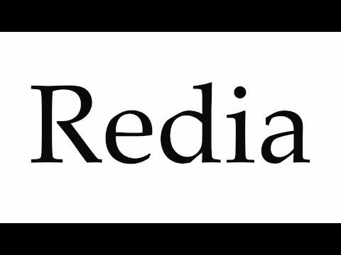How to Pronounce Redia