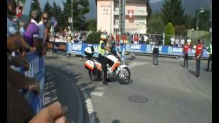 preview picture of video 'Fabian Cancellara - Road Cycling World Championships - Time trials - Mendrisio 2009 - www.ti360.org'