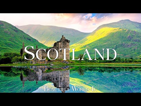 Scotland 4K – Misty Highlands and Silent Lochs in a Land of Legends – Peaceful Piano