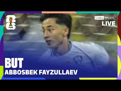 LIVE - Fayzullaev égalise contre la COLOMBIE et écrit l'Histoire de l'OUZBÉKISTAN !!