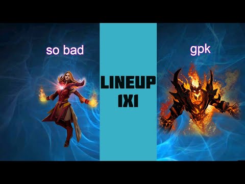 GPK VS SO BAD ||| 1x1 SF VS LINA Противостояние Дота 2