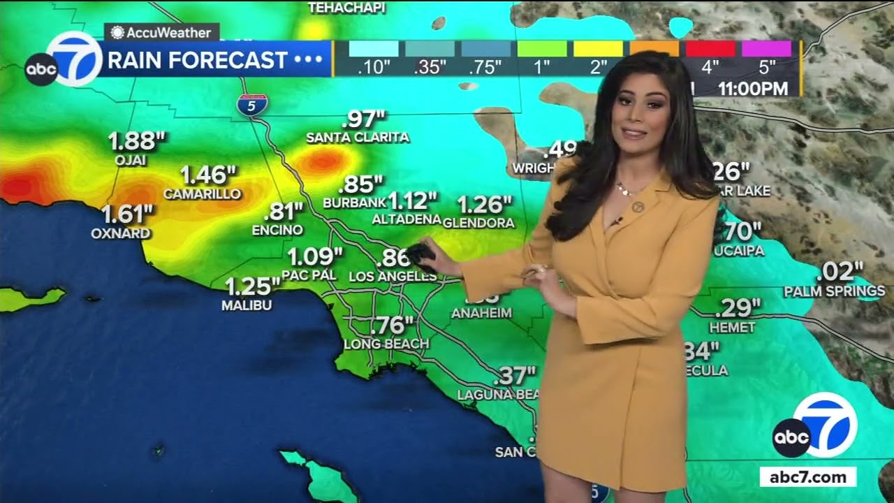Rain returns to SoCal this week: Here's a breakdown of the rainfall totals