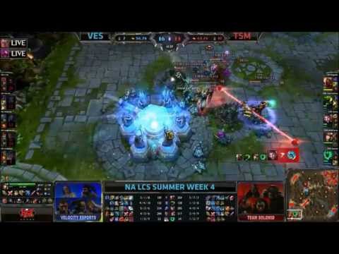 TSM Comeback Win vs VES - Decisive 5-0 Ace I NA LCS Summer Week 4
