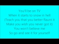 Kiss It Goodbye by Nickelback lyrics 
