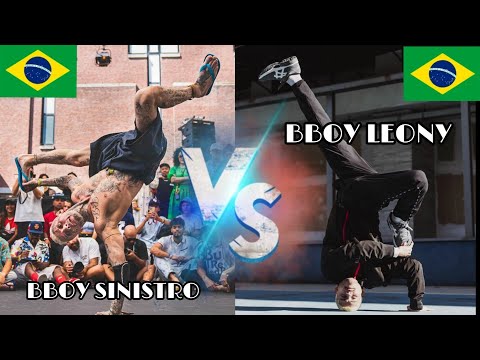 BBOY SINISTRO 🇧🇷 VS BBOY LEONY 🇧🇷 THE WORLD BATTLE 2022