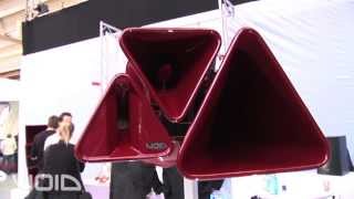 VOID Acoustics presents the new awesome TRIMOTION speaker @Frankfurt MusikMesse 2013