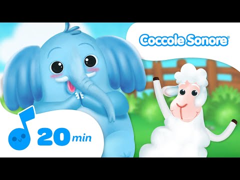 🎶 La Pecora nel Bosco + Altre Canzoncine per Bimbi - Coccole Sonore