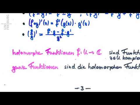 Mathesongs: Funktionentheorie