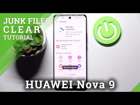 How to Clean Storage of HUAWEI Nova 9 - Delate Junk Files