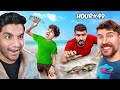 Mr Beast Gave 50 Hours Survival Challenge to Zalmi - Nomi Reacts