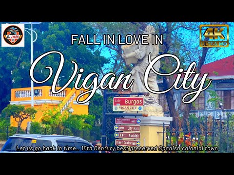 Vigan City, Ilocos Sur | Voe de Drone 4K UHD | Filipinas