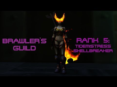 WoW BfA 8.1.5 Brawler's Guild - Rank 5 - Tidemistress Shellbreaker