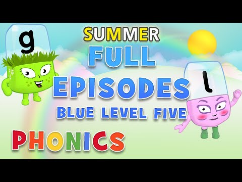 #サマータイム学習 Alphablocks - ブルーレベルファイブ｜フルEPISODE 18-19｜Learn to Read｜#HomeSchooling (#SummerLearning Alphablocks - Blue Level Five | FULL EPISODES 18-19 | Learn to Read | #HomeSchooling)