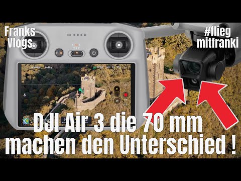 DJI Air 3 ! 70 mm machen den Unterschied.  Die beste Drohne in 2023 ‼️ #fliegmitfranki