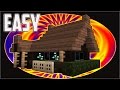 COMPACT EFFICIENT STARTER HOME EASY MINECRAFT TUTORIAL