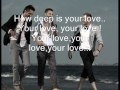How Deep Is Your Love - Akcent with lyrics 