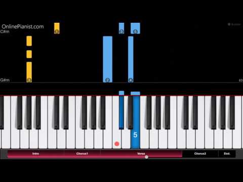 Calvin Harris - Slide ft. Frank Ocean & Migos - EASY Piano Tutorial