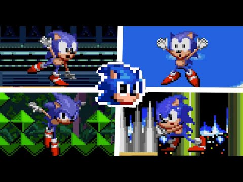 Classic Sonic Simulator V11.1 - Custom Levels #2 (Sonic roblox Fangame)