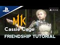 Cassie Cage Friendship Tutorial MK11 Mk11 Mortalkombat11 Tutorial Ps4 Bt21 Cassiecage