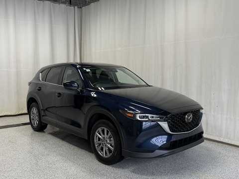 2025 Mazda CX-5 GS AWD in Blue for sale at Park Mazda in Sherwood Park, AB