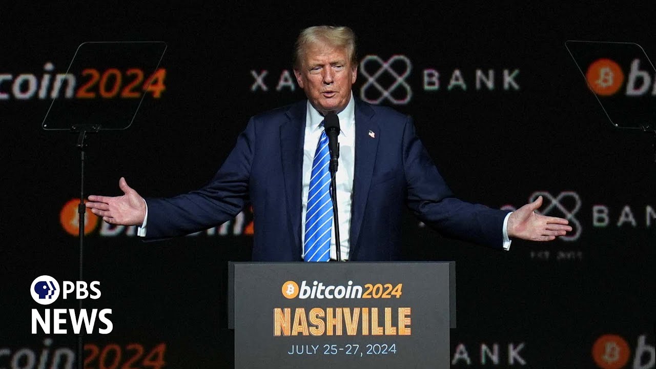 WATCH: Trump calls on U.S. to embrace cryptocurrency at Bitcoin conference in Nashville