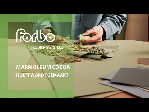 Linoleumgolv Forbo Marmoleum Cocoa 3580 Milk Chocolate 200cm - Youtube collection video 1