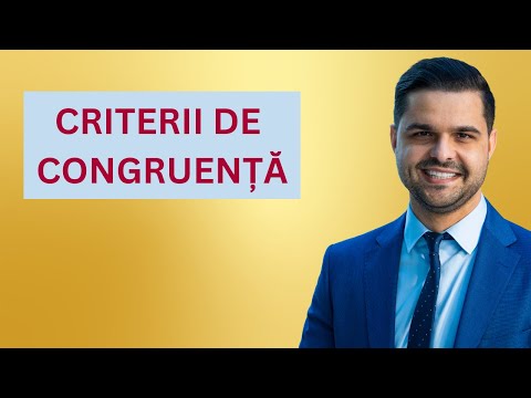 Clasa a VI-a: Criterii de congruenă a triunghiurilor (L.U.L, U.L.U, L.L.L)