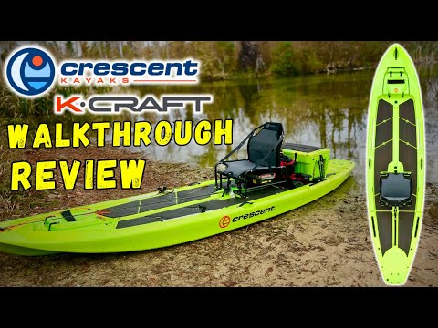 Crescent Kayaks K-Craft "Walkthrough/Review"
