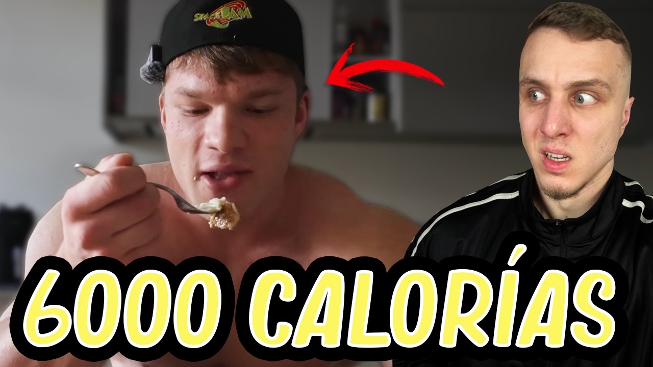La extrema dieta con 21 años culturista open lituano *6000 calorías al día*