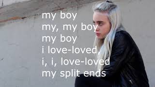 Billie Eilish - My Boy (Lyrics)