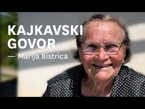 Kajkavski govor (Marija Bistrica)