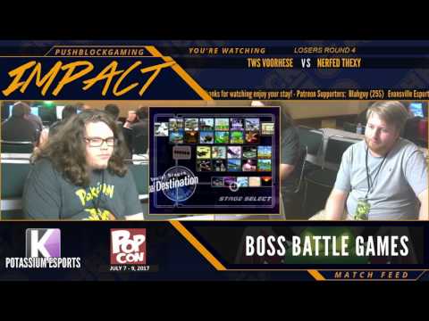 IMPACT [Melee] - TWS VOORHESE (Fox) vs NERFED THEXY (Sheik) - LOSERS ROUND 4