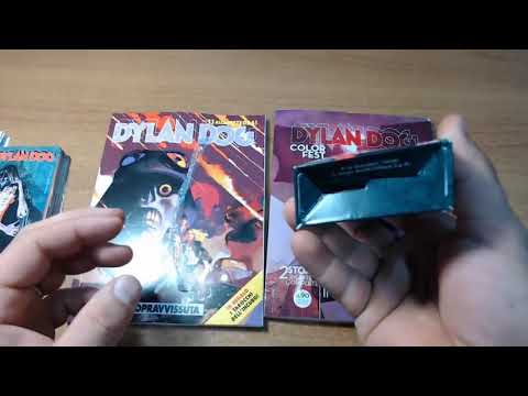 Umboxing Dylan Dog 389 e Color Fest 28 - I TAROCCHI DELL' INCUBO DEFINITIVO !