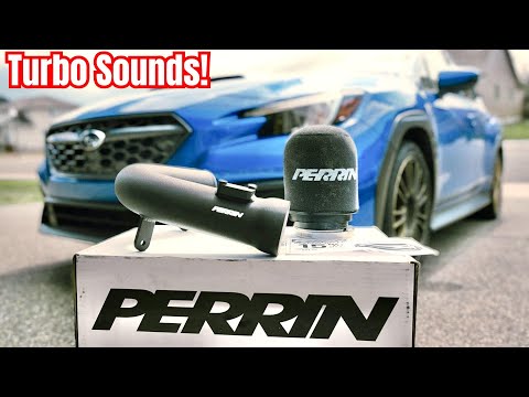 Perrin intake 2022 WRX insane turbo sounds 2023+ VB WRX install and test review